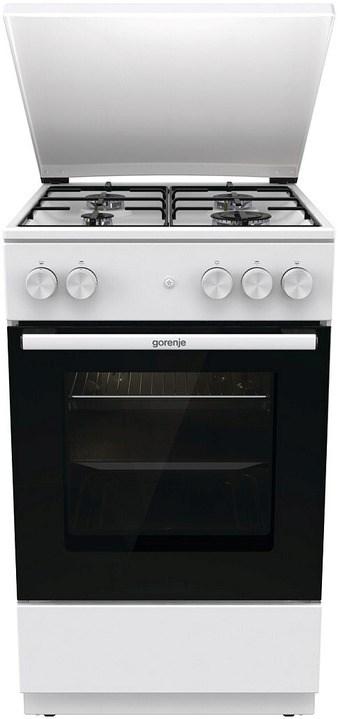 Gorenje GG5A14WJ gaskomfur 50 cm – fritstående, hvid