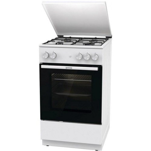 Gorenje GG5A14WJ gaskomfur 50 cm – fritstående, hvid
