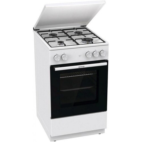 Gorenje GG5A14WJ gaskomfur 50 cm – fritstående, hvid
