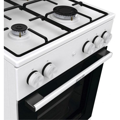 Gorenje GG5A14WJ gaskomfur 50 cm – fritstående, hvid