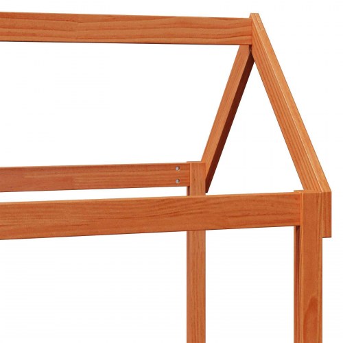 Dagbed Sæt Voks brun Massiv fyrretræ