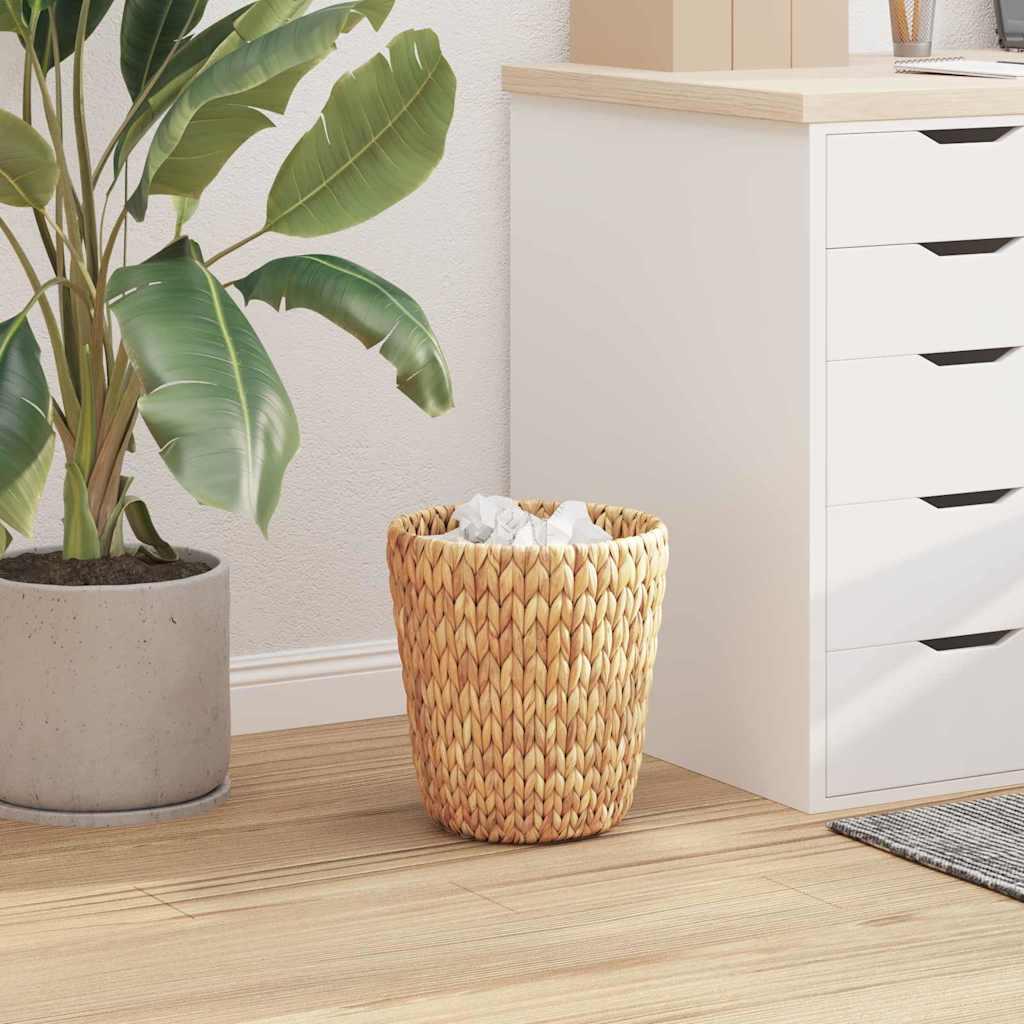Affaldspapirspande 2 stk Naturfarvet Ø 25 x 28,5 cm Vandhyacint billede