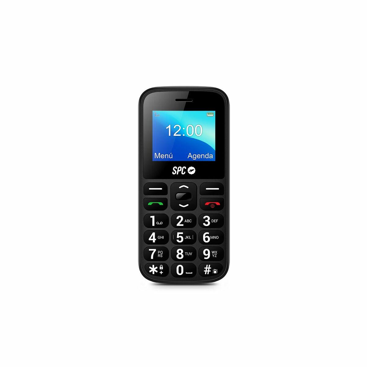 SPC Fortune 2 - 1,77" 4G trykknaptelefon, Dual SIM - Sort
