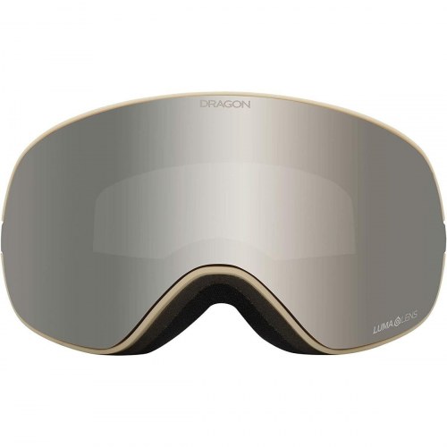 Dragon Alliance X2s skibriller - grå, unisex