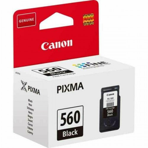 Canon PG-560 sort blækpatron 7,5 ml - kompatibel med PIXMA-serien