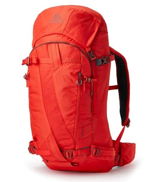 Gregory Targhee vandrerygsæk M/L 45 l rød