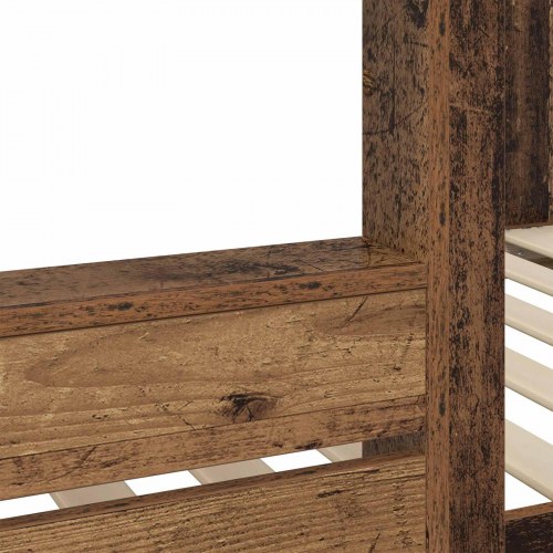 Køjeseng til Børn Gammelt træ 75 x 190 cm Konstrueret træ