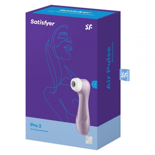 Satisfyer Pro 2 - klitoris sugestimulator med Air Pulse, pink
