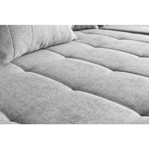 Miami chaiselongsofa venstrevendt - lysegrå stof, modern living
