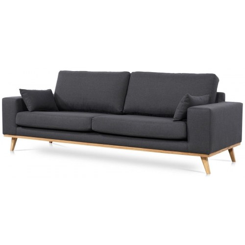 Sofasæt 3+2 pers. - koksgrå