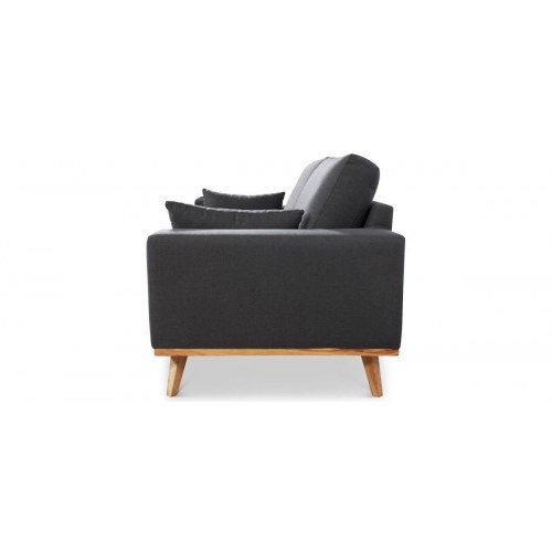 Sofasæt 3+2 pers. - koksgrå
