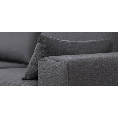 Sofasæt 3+2 pers. - koksgrå