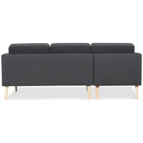 Novelty chaiselongsofa venstrevendt - koksgrå Inari 95
