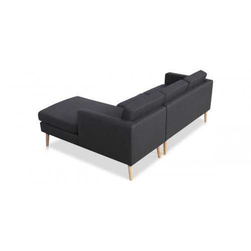 Novelty chaiselongsofa venstrevendt - koksgrå Inari 95