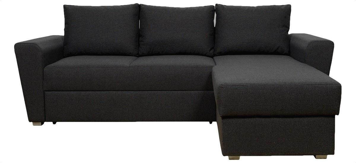 Studio Deluxe sovesofa med vendbar chaiselong - pocket fjedre, koksgrå Inari 95