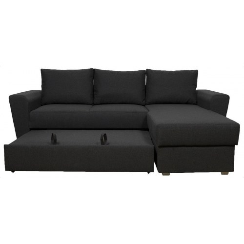 Studio Deluxe sovesofa med vendbar chaiselong - pocket fjedre, koksgrå Inari 95