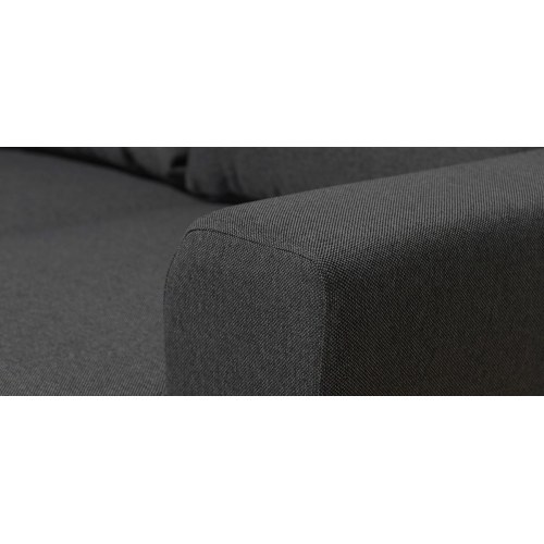 Studio Deluxe sovesofa med vendbar chaiselong - pocket fjedre, koksgrå Inari 95