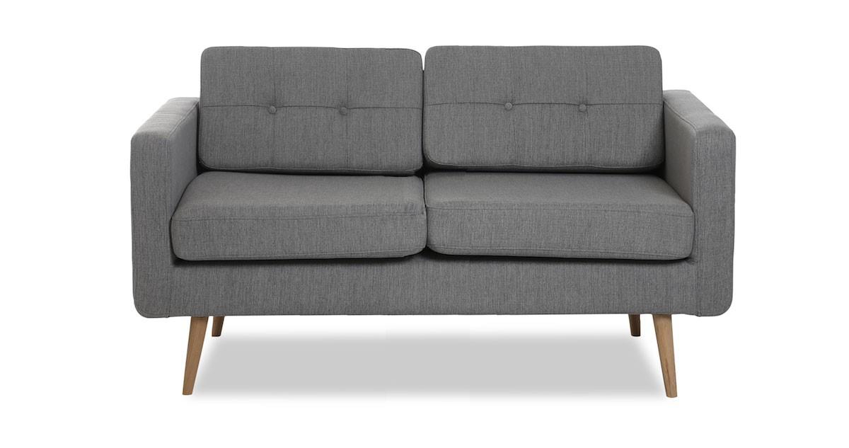Novelty 2-personers sofa - lysegrå Inari 91