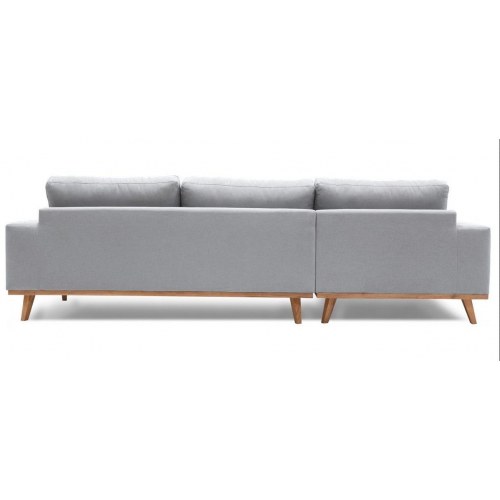Simone chaiselong sofa venstrevendt – lysegrå Inari 91