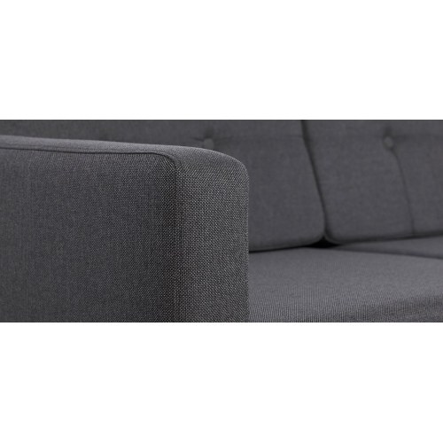 Novelty chaiselongsofa højrevendt - koksgrå Inari 95