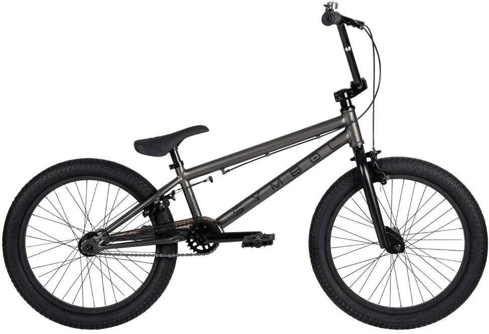Huffy Symbol – Freestyle BMX 20" cykel (kulgrå)
