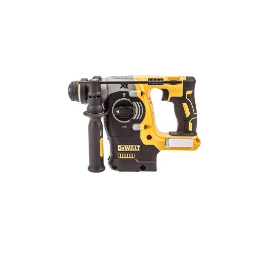 DeWalt DCK429P3T-QW 18 V XR kombosæt - boremaskine, slagskruetrækker, vinkelsliber 125 mm og SDS+ borehammer - sort/gul