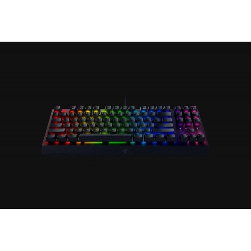 Razer BlackWidow V3 Tenkeyless gamingtastatur – USB, mekaniske Razer Yellow switches, QWERTY US, sort