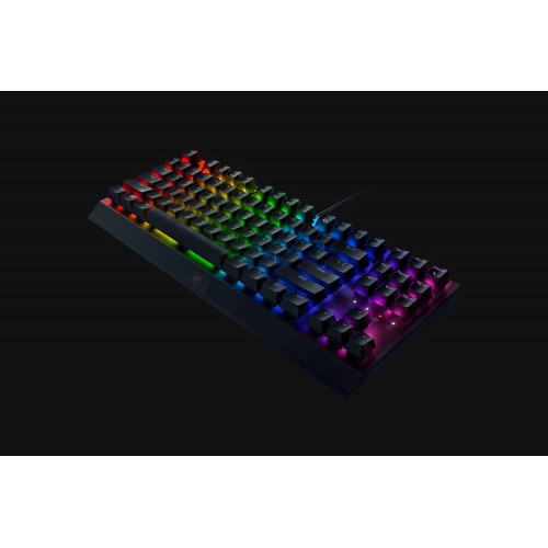 Razer BlackWidow V3 Tenkeyless gamingtastatur – USB, mekaniske Razer Yellow switches, QWERTY US, sort
