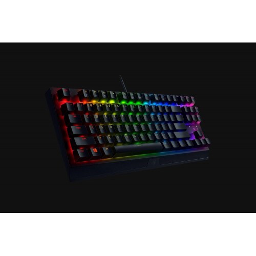 Razer BlackWidow V3 Tenkeyless gamingtastatur – USB, mekaniske Razer Yellow switches, QWERTY US, sort