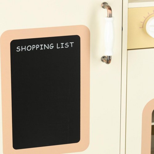 Legekøkken i træ med vandhane, lys og lyde – 90 cm