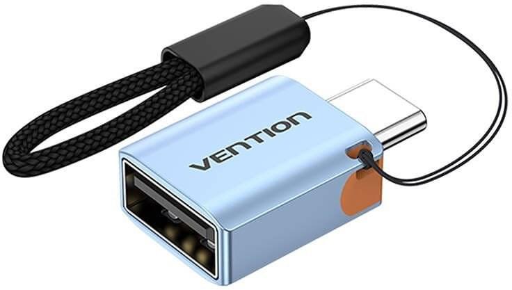 Vention USB‑C til USB‑A OTG adapter – USB 3.1 med strop