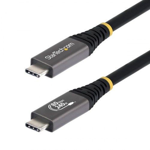 Startech CC50CM80GUSB4CABLE USB-C kabel 50 cm - sort