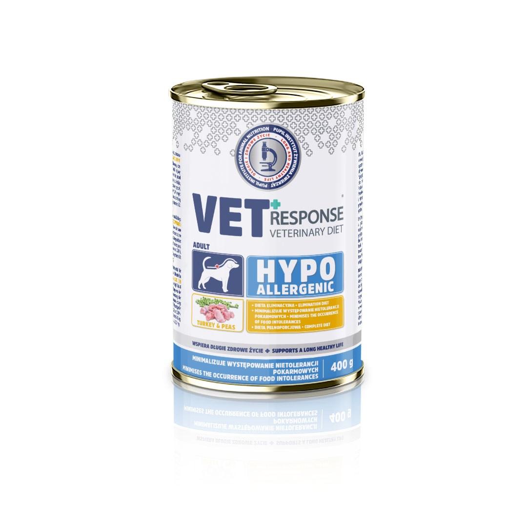 Vet Response Hypoallergenic Kalkun – vådfoder til hunde 400 g
