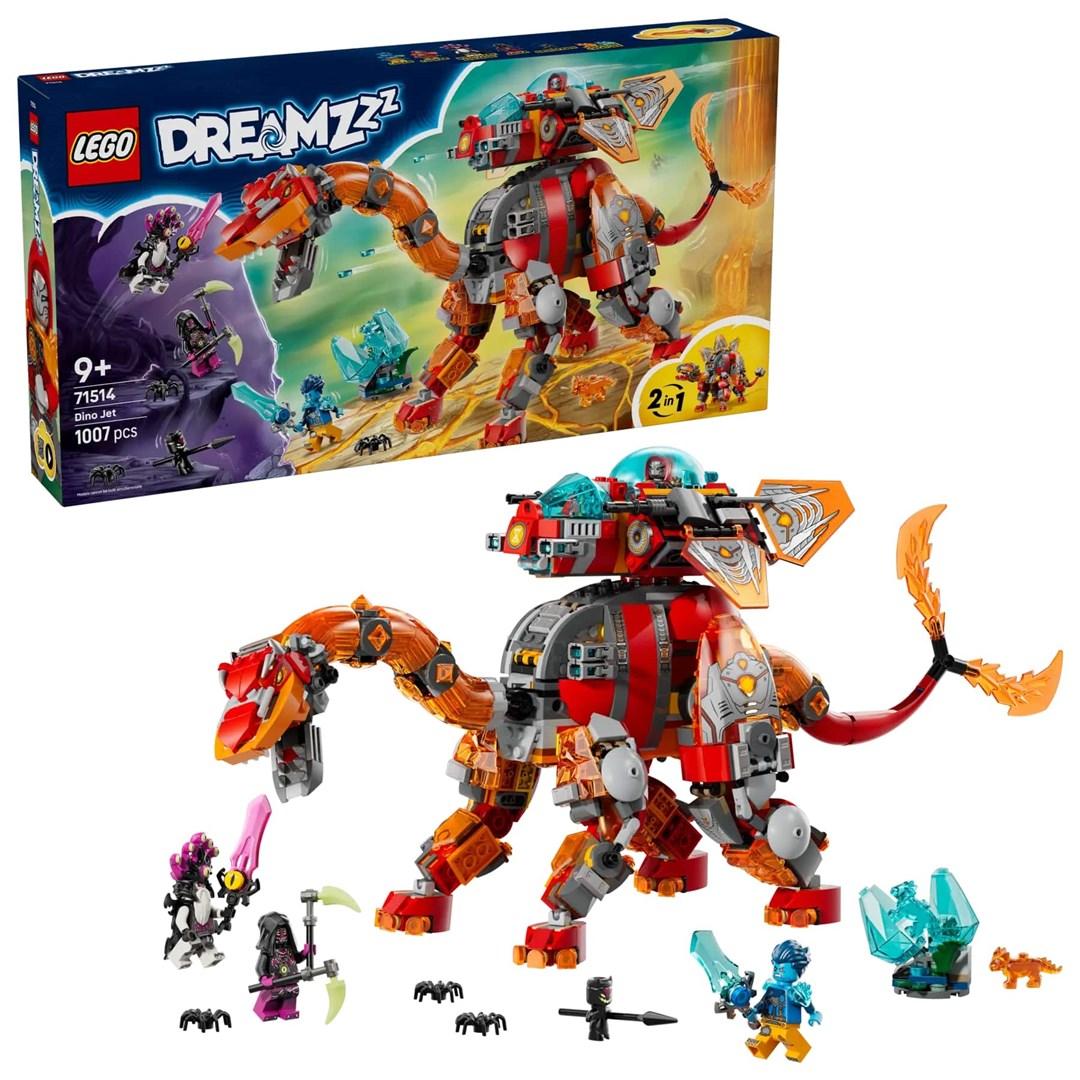 LEGO DREAMZzz 71514 Dino Jet - byggesæt til børn 9+ (1007 dele) billede