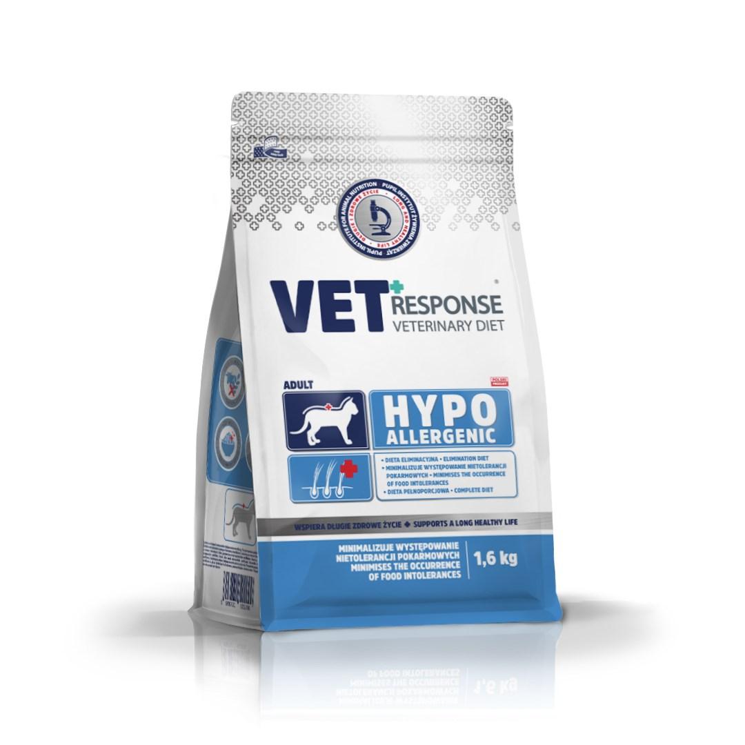 Vet Response Hypoallergenic – tørfoder til kat, 1,6 kg