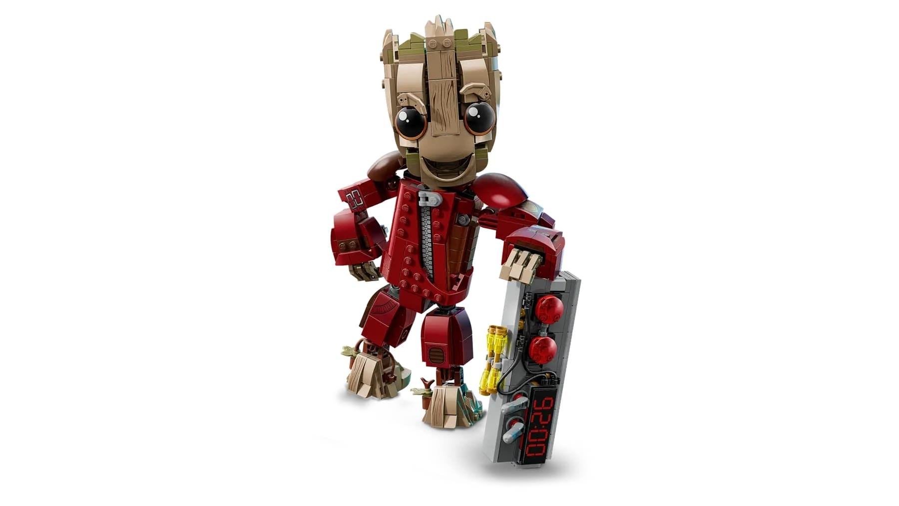 LEGO Marvel Ravager Jumpsuit Groot - byggesæt (604 dele) billede