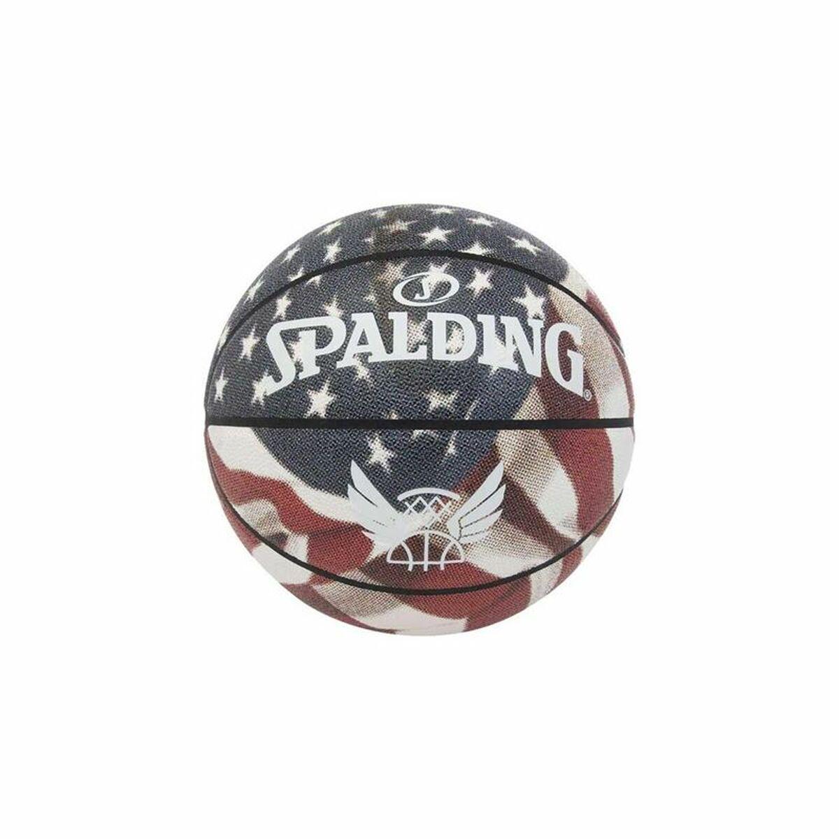 Spalding Trend Stars & Stripes basketball - størrelse 7, multifarvet