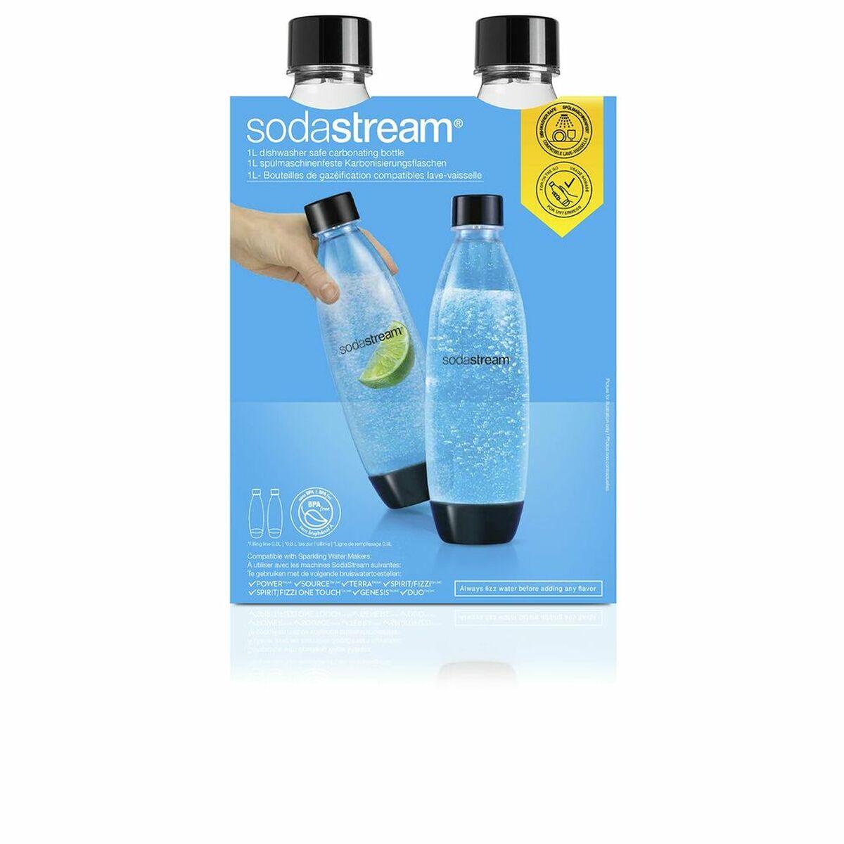Sodastream kulsyreflaske 1 l - opvaskemaskinesikker