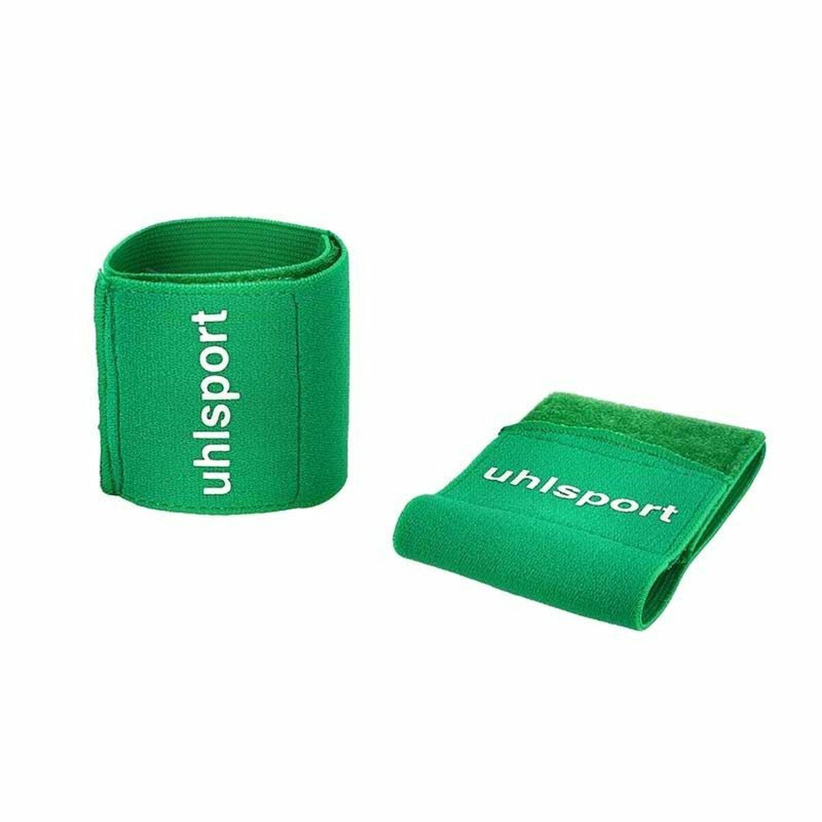 Uhlsport benskinner - Fastener, grøn, onesize