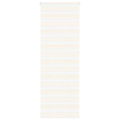 Zebragardin - marmorbeige 85×230 cm, stofbredde 80,9 cm, polyester