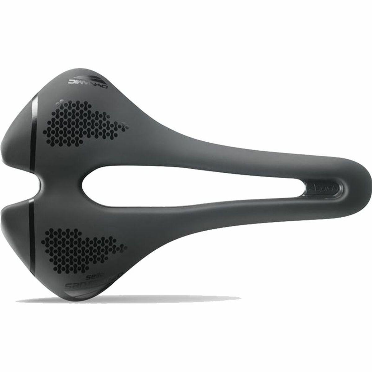 San Marco Aspide Short Open-Fit Dynamic - sort cykelsadel til landevej, onesize