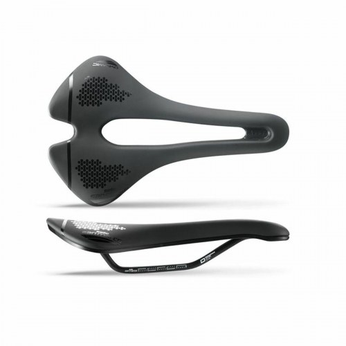 San Marco Aspide Short Open-Fit Dynamic - sort cykelsadel til landevej, onesize