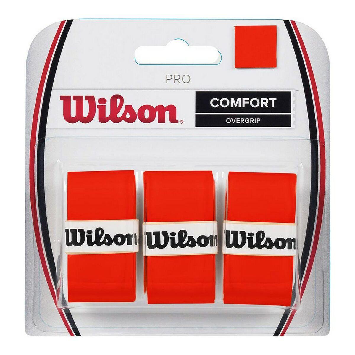 Wilson Pro Comfort Overgrip - orange (3 stk)