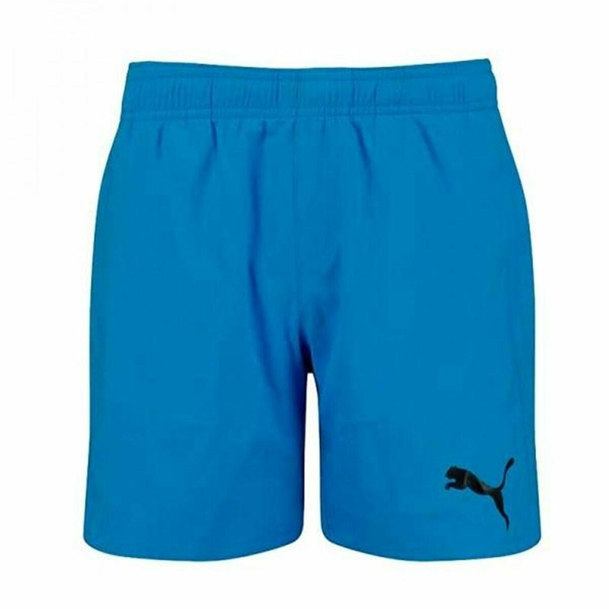 Puma Swim badebukser - medium længde, blå (til drenge)