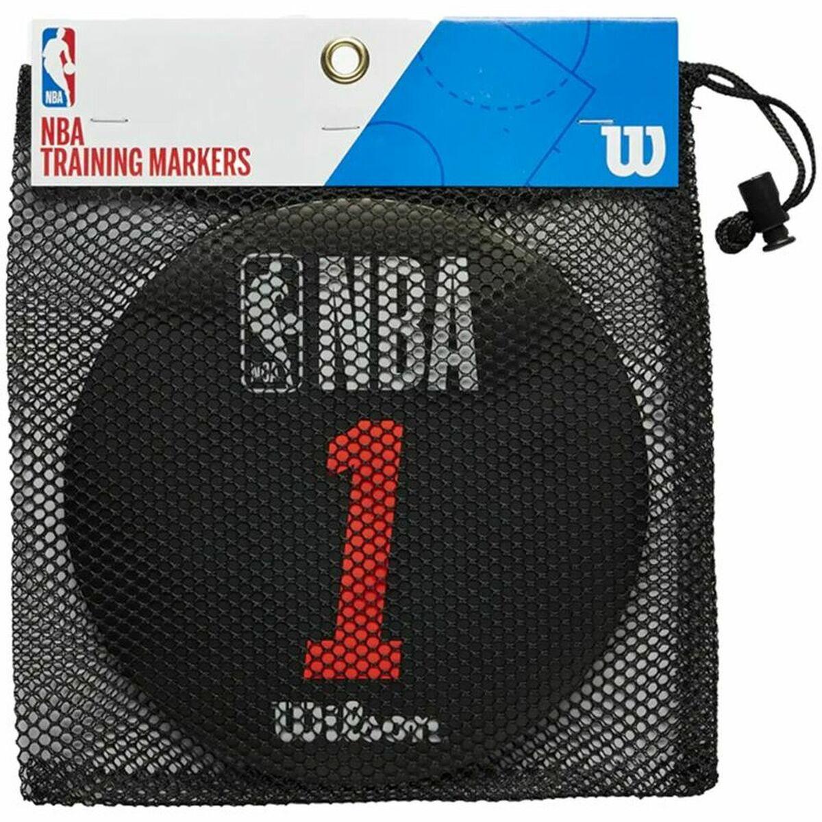 Wilson NBA Training Markers - træningsmarkører til basketball, sort/blå