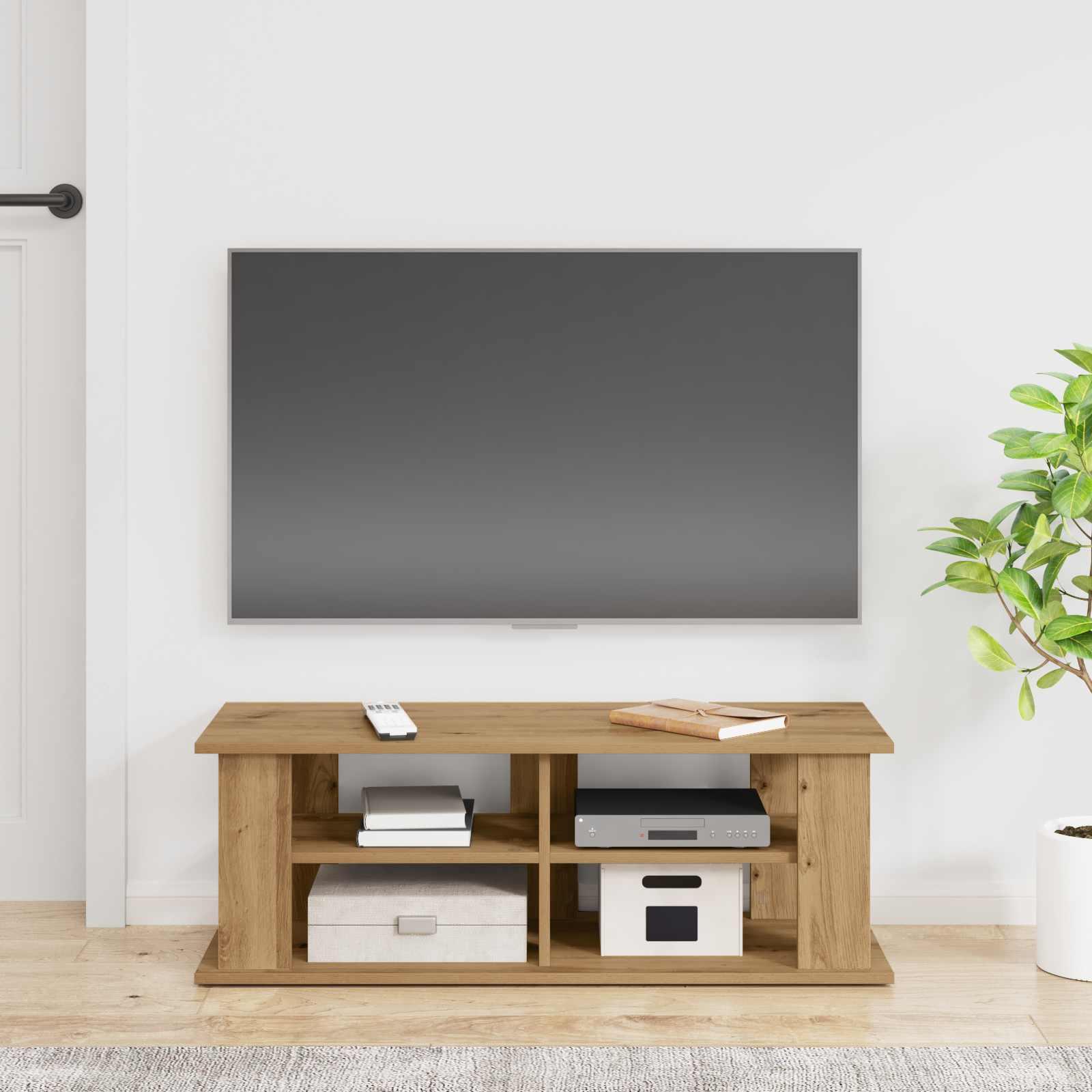 TV stand Artisan Egetræ 96 x 35 x 33,5 cm