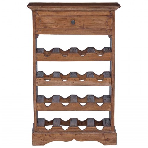 Vinfad Massiv Mahogni