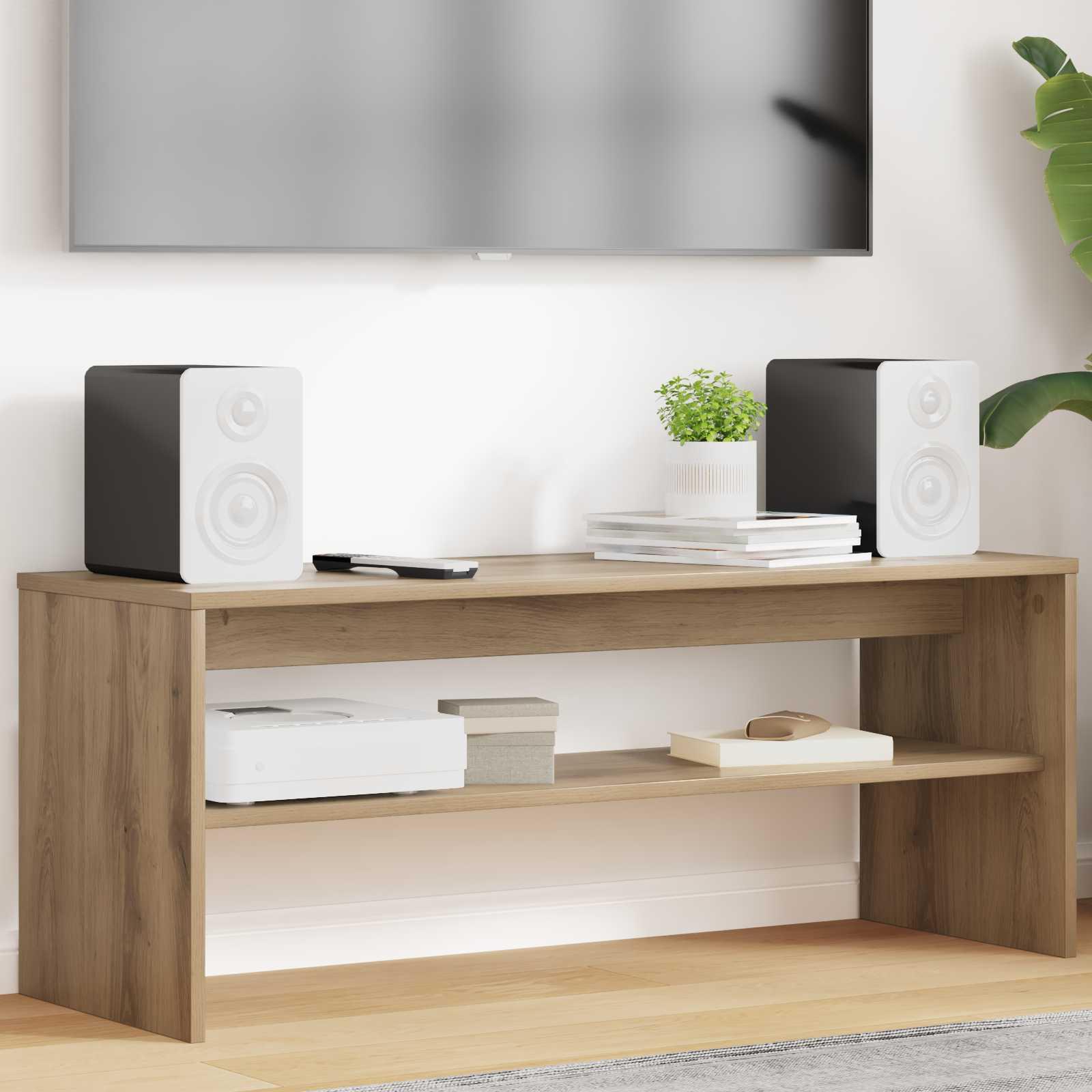 TV-skab Artisan Egetræ 100 x 35 x 40 cm Konstrueret træ