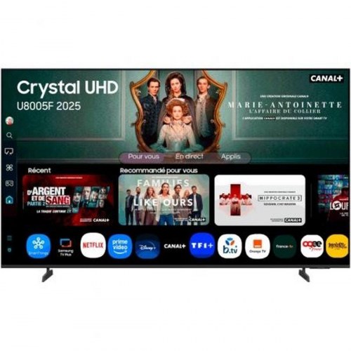 Samsung TU65U8005 65" 4K Ultra HD Smart TV (LED, HDR, QLED) - Sort