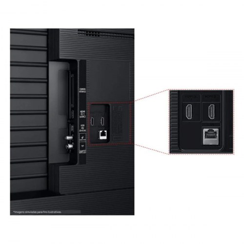 Samsung TU65U8005 65" 4K Ultra HD Smart TV (LED, HDR, QLED) - Sort